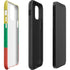 Lithuania Flag Distressed iPhone 12 Impact Case